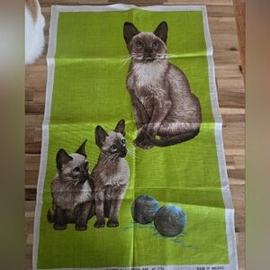 Vintage Irish Linen Tea Towel